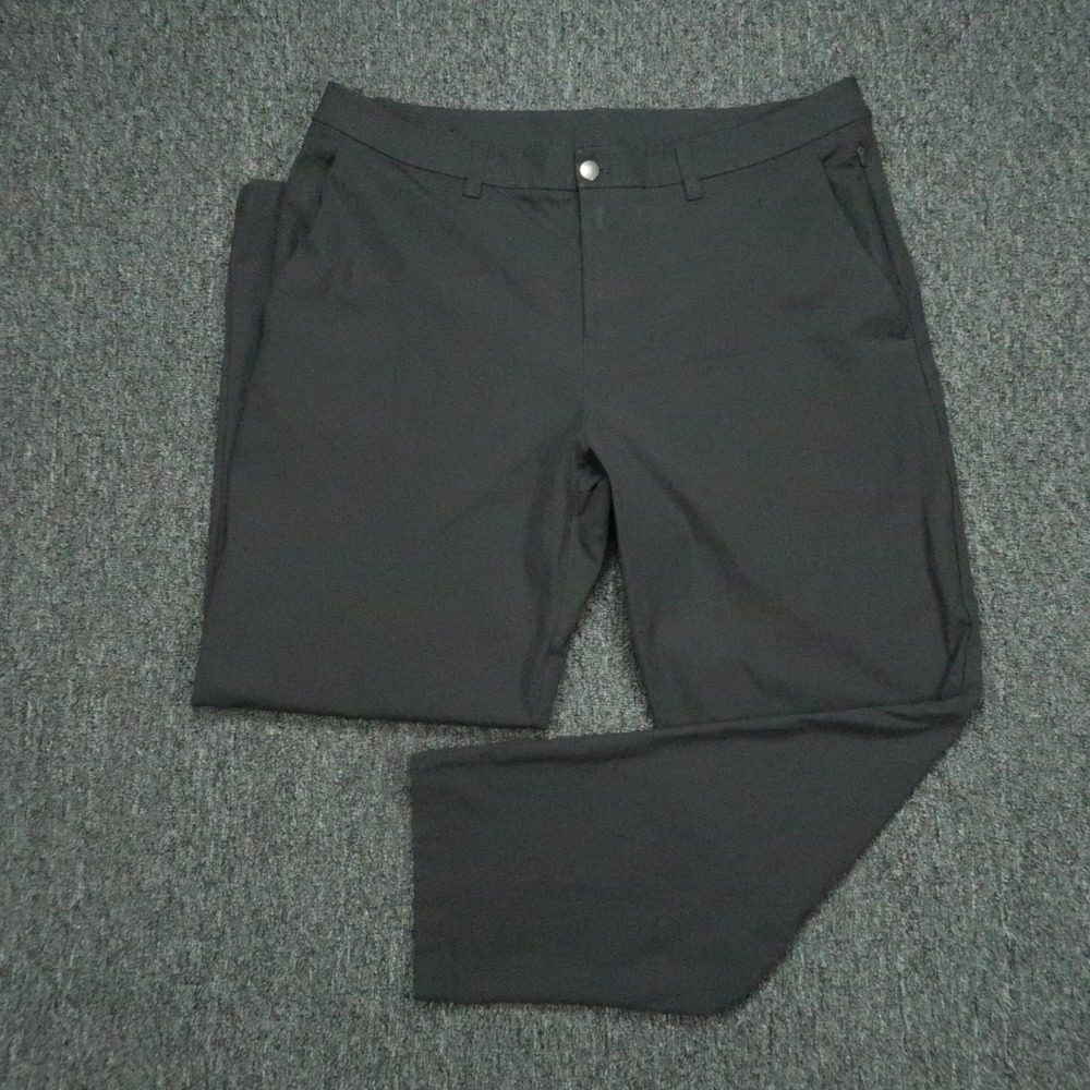 Lululemon Pants Men 36x28 Obsidian ABC Classic Fit 5 Pocket Trouser Warpstreme